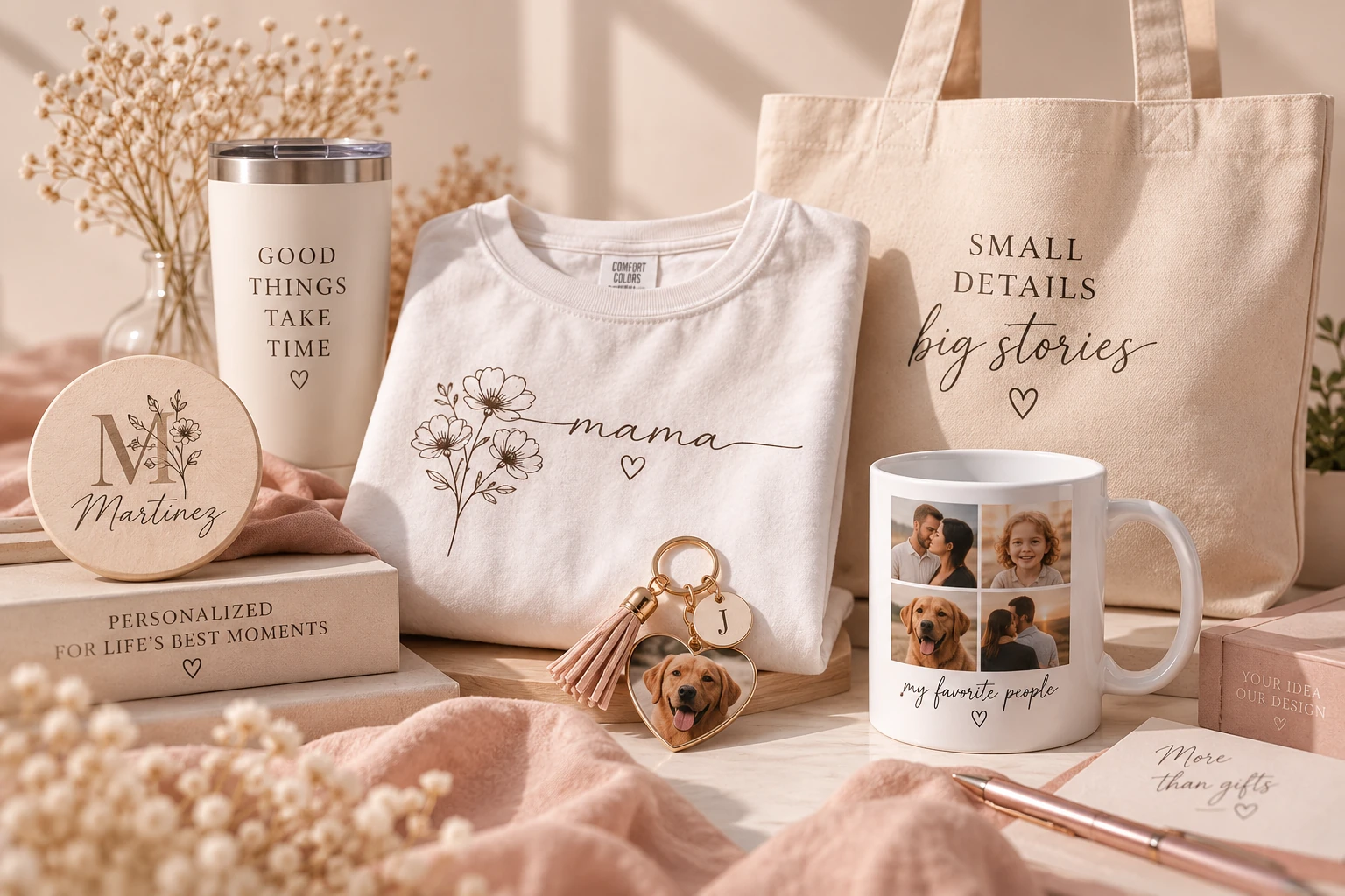 Personalized gifts created by Mariah Studio